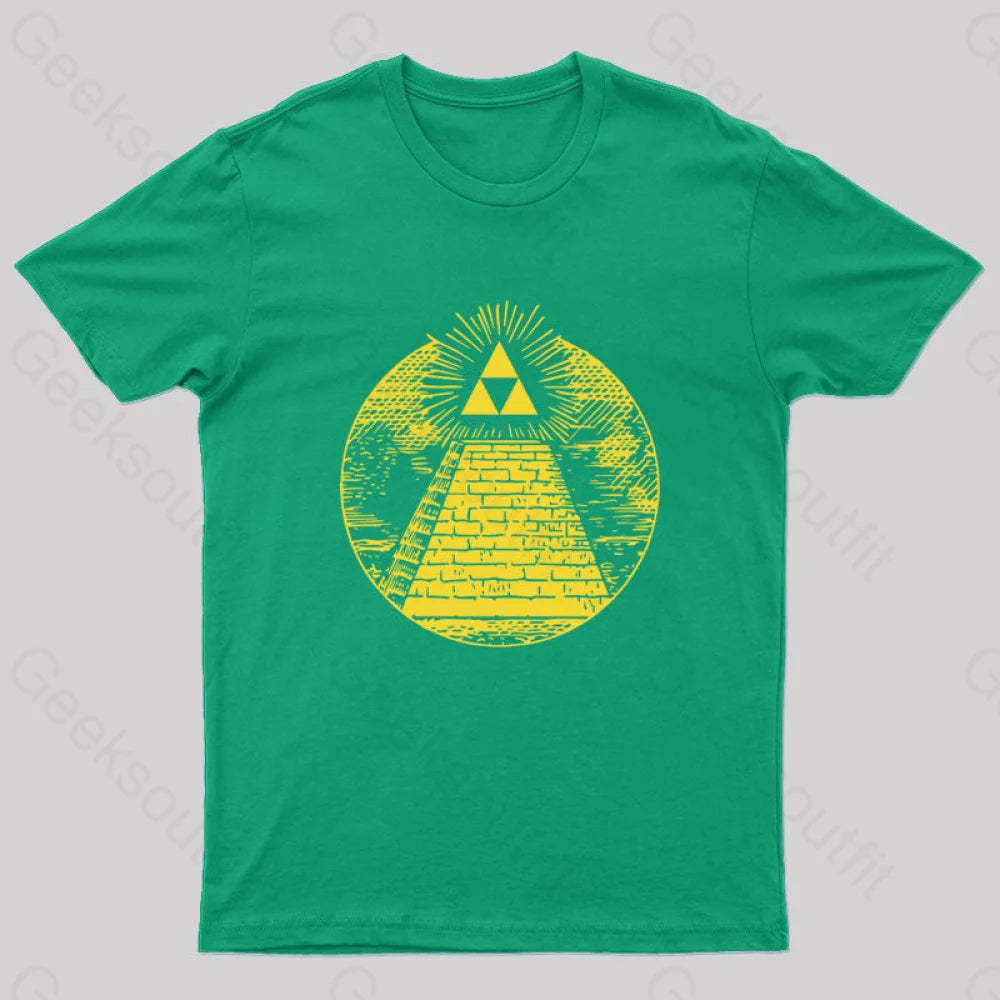 Zelda - Wake Up Hyrule T-Shirt Green / S