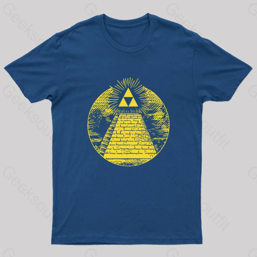 Zelda - Wake Up Hyrule T-Shirt Navy / S