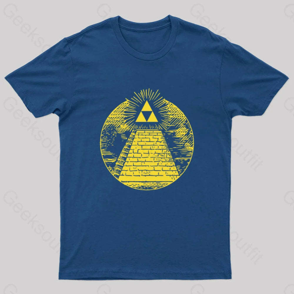 Zelda - Wake Up Hyrule T-Shirt Navy / S
