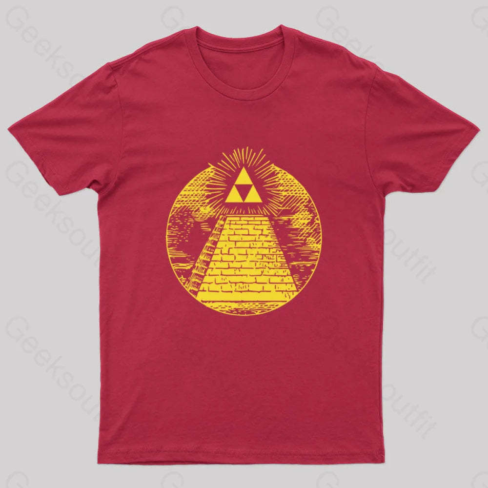 Zelda - Wake Up Hyrule T-Shirt Red / S