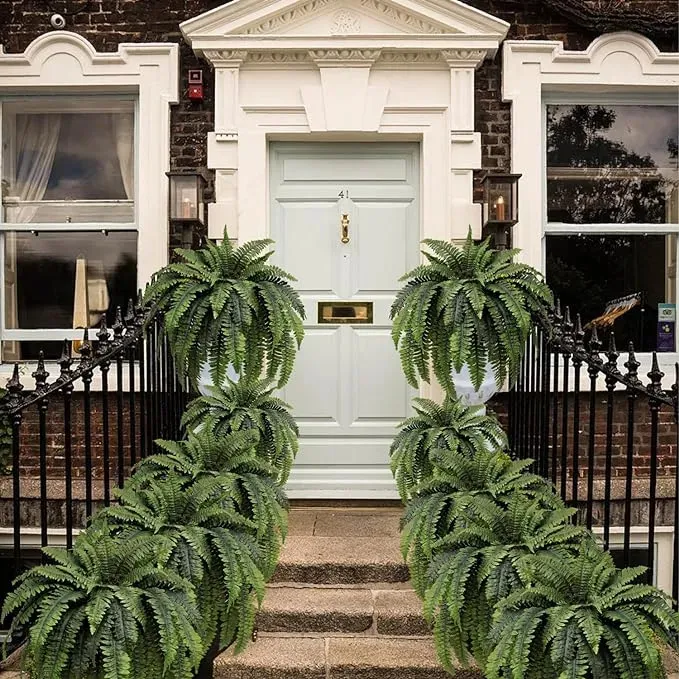 🔥$9.99 Today Only--UV Resistant Lifelike Artificial Boston Fern🌱