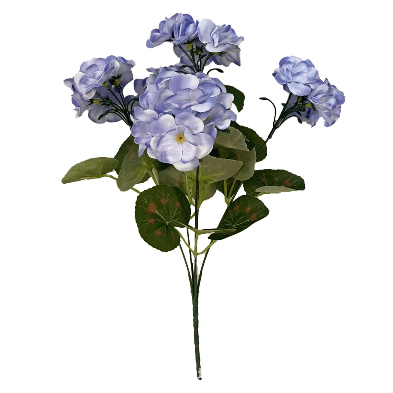 Artificial Geranium Flowers for Outdoors UV Resistant Garden Plants Faux Flowers for Home Kitchen Table Centerpieces Decor