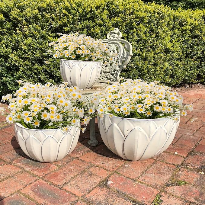 Artificial Daisies Flowers for Outdoors💐