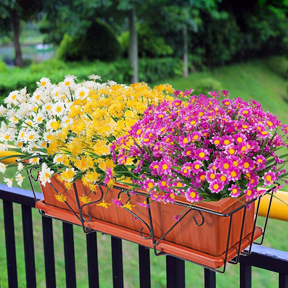 Artificial Daisies Flowers for Outdoors💐