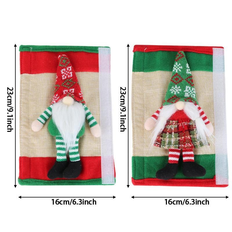 🎅Early Christmas 49%OFF🎅2 set Christmas Gnome Design Fridge Door Handle Cover