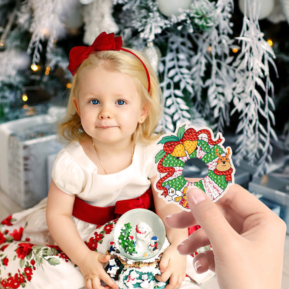 Christmas DIY Diamond Painting Pendant