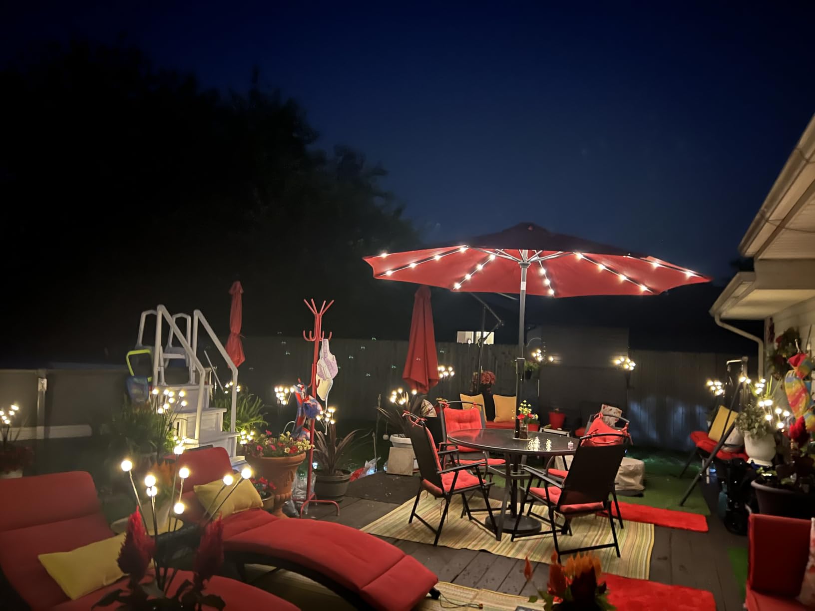 Perfect ambience of lighting.