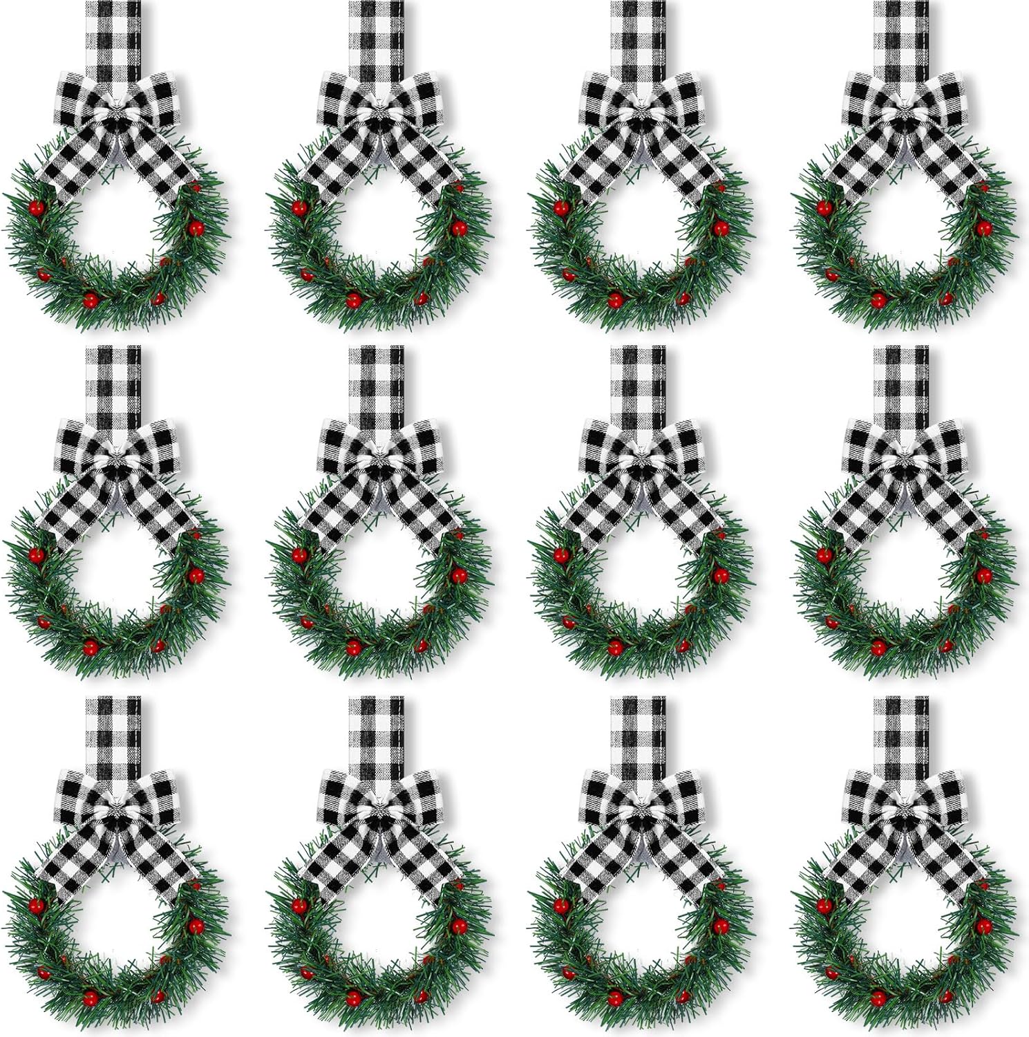 🔥$5.99 Today Only🔥 Retrowavy Christmas Kitchen Cabinet Wreaths
