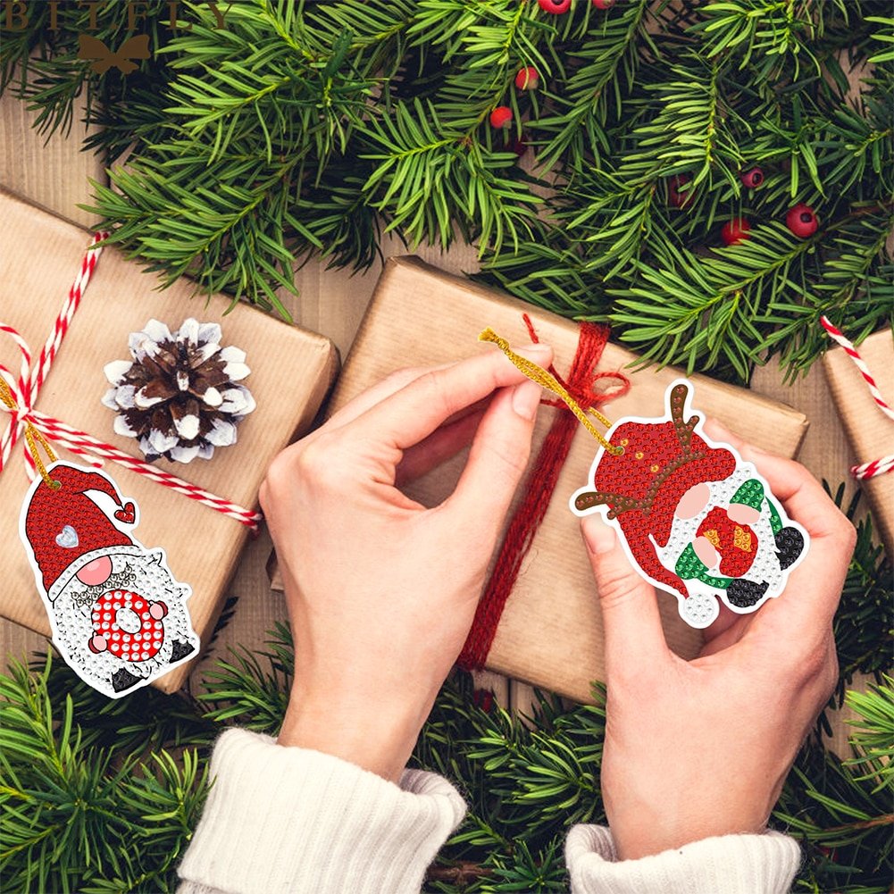 Christmas DIY Diamond Painting Pendant