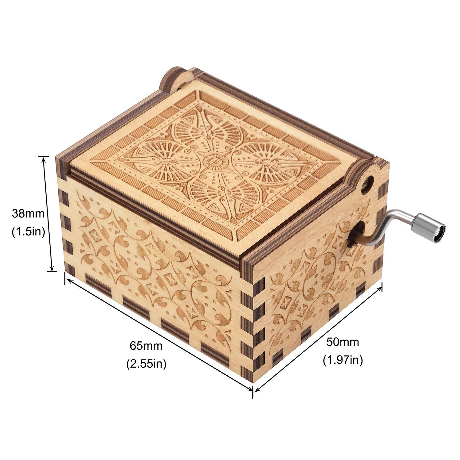(Mother's Day Sale- 50% OFF) Engraved Music Box