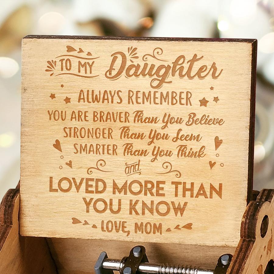 (Mother's Day Sale- 50% OFF) Engraved Music Box