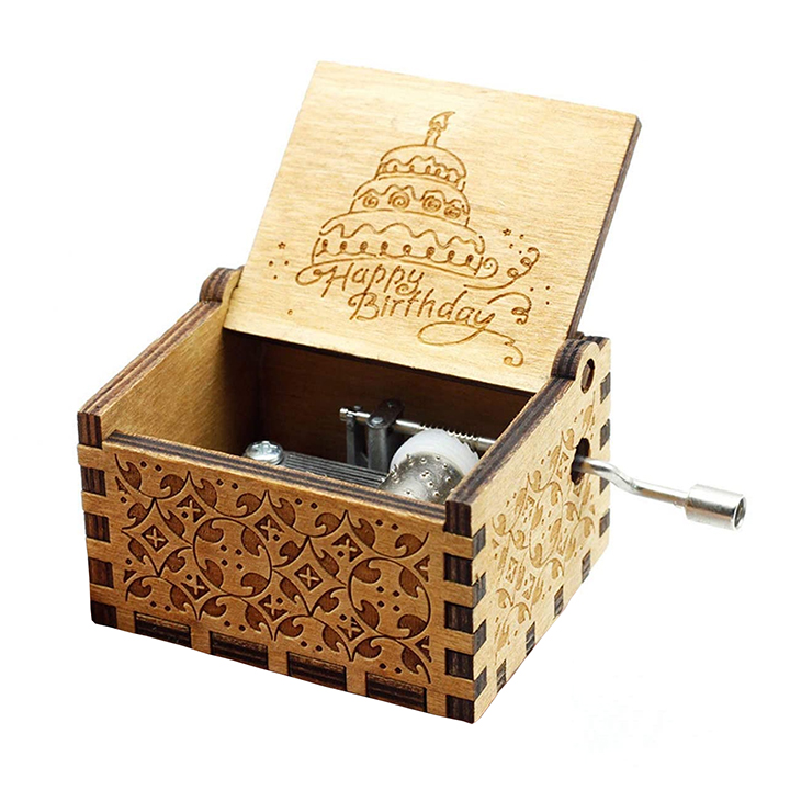 (Mother's Day Sale- 50% OFF) Engraved Music Box