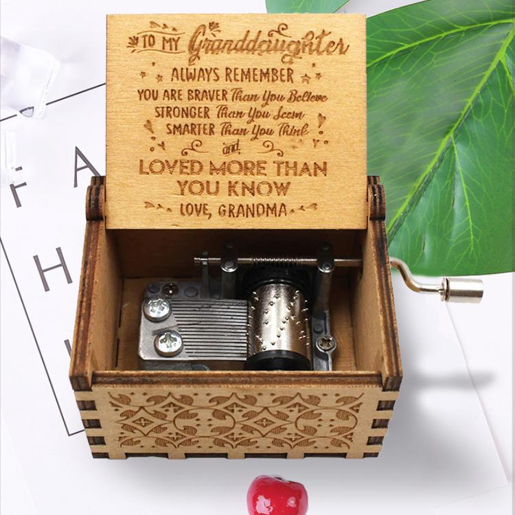 (Mother's Day Sale- 50% OFF) Engraved Music Box