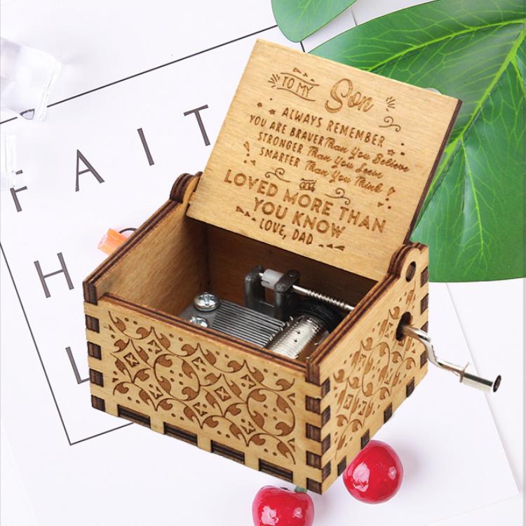 (Mother's Day Sale- 50% OFF) Engraved Music Box