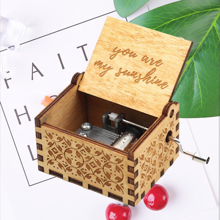 (Mother's Day Sale- 50% OFF) Engraved Music Box