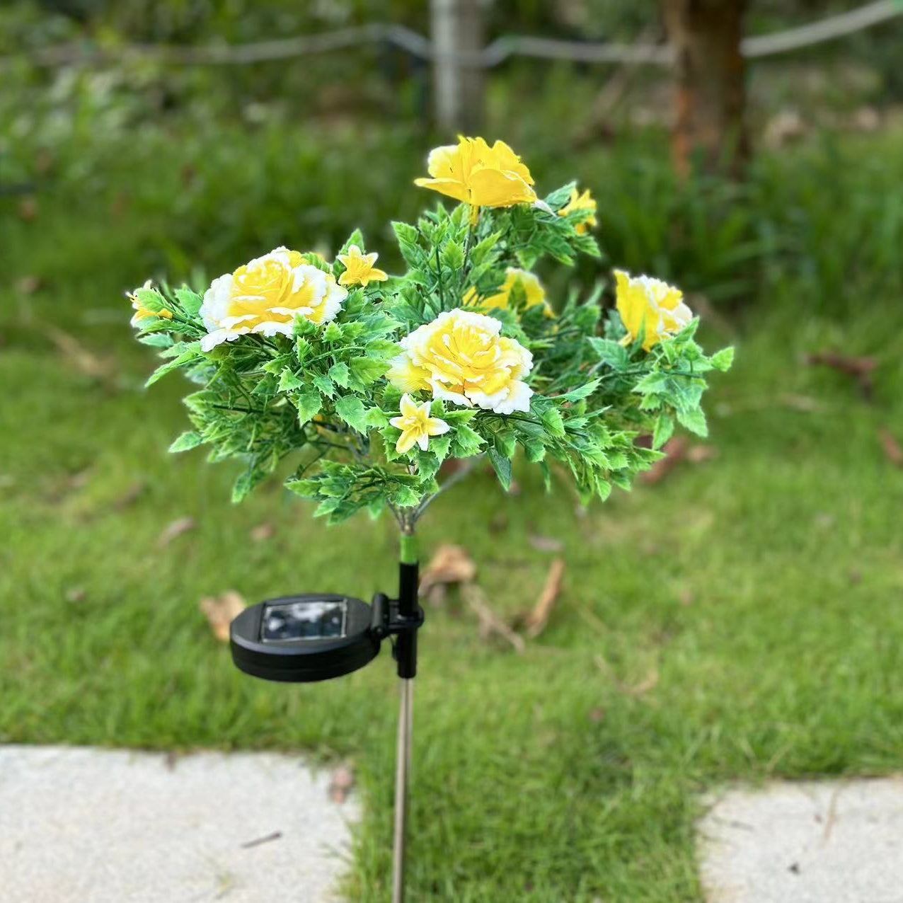 🔥Last Day Promotion 49% OFF🔥Carnation Flower Lights Solar  Lights