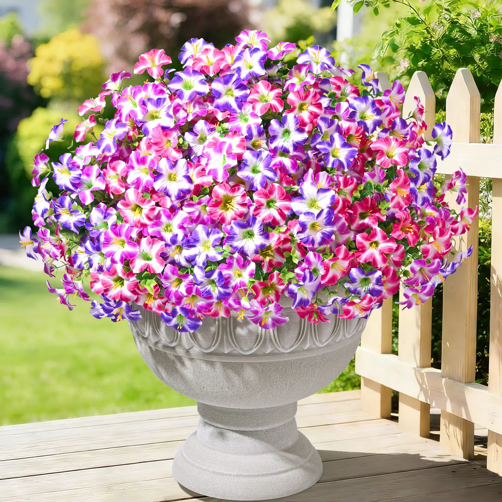 🔥Last Day Each Only $2.99🔥UV Resistant Artificial Petunias Flowers
