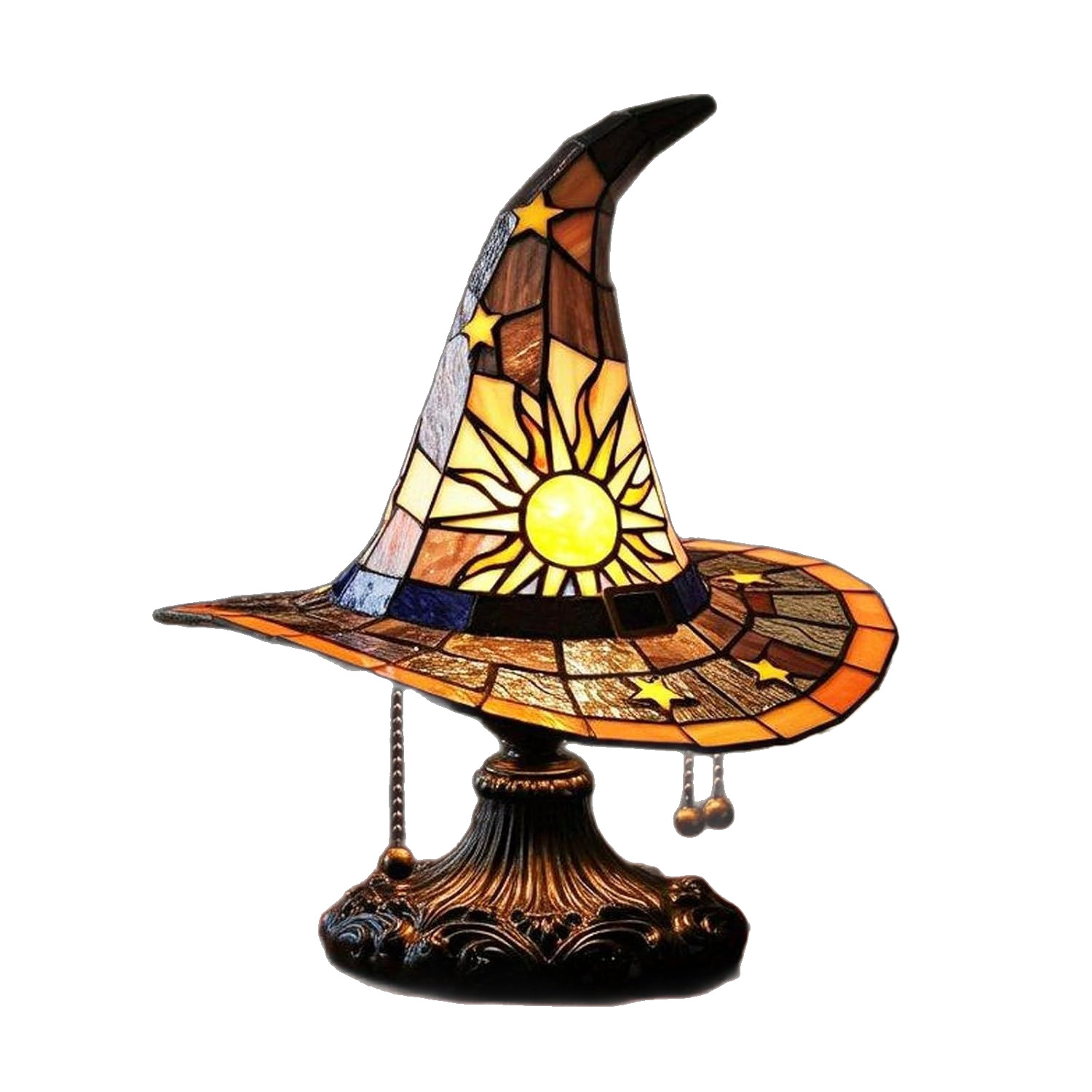 💥Hot Sale 50% OFF - Magical Witch Hat Stained Art Ornament