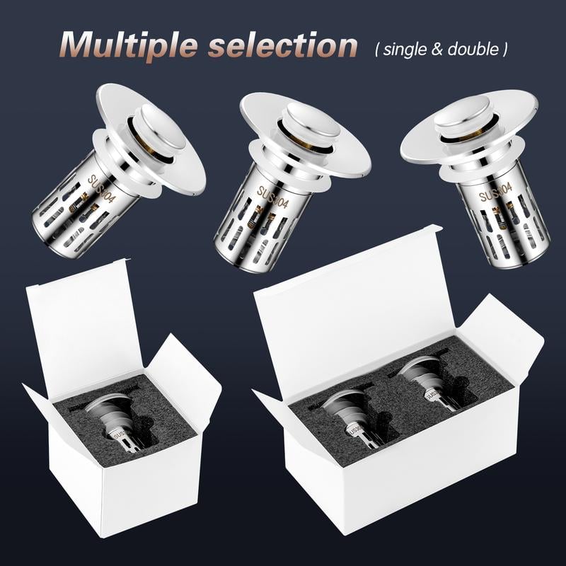 🔥Universal Stainless Steel Drain Strainer