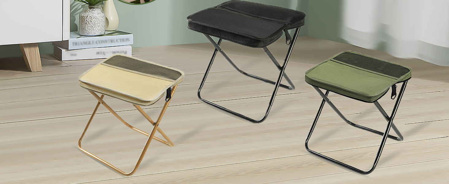 foldable stool with carrying bag