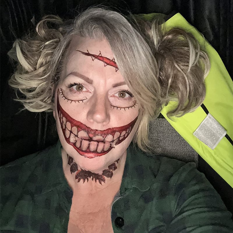 😈Halloween Prank Makeup Temporary Tattoo