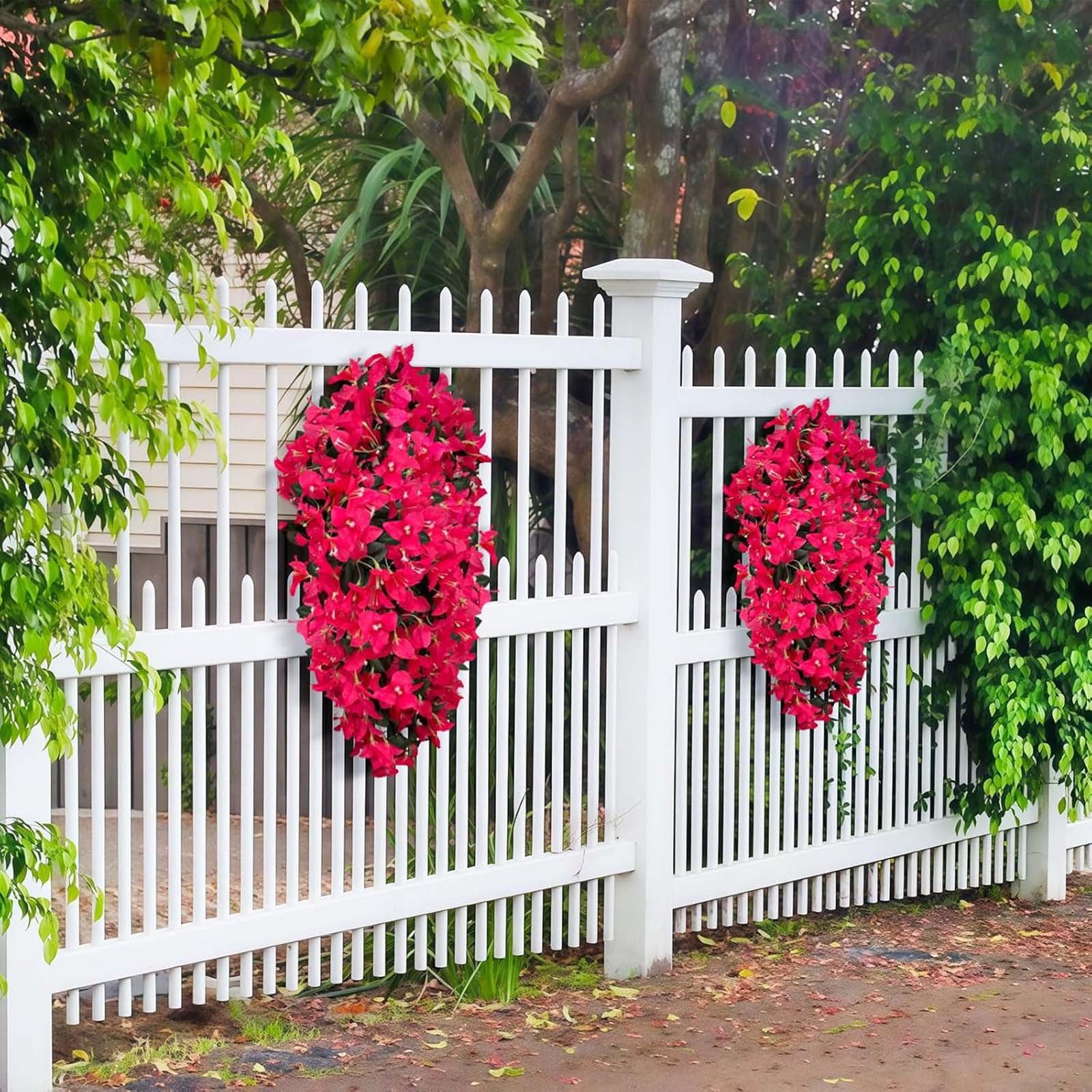 🌺LAST DAY 60% OFF✨-UV Resistant Fall Faux Bougainvillea Artificial Hanging Flowers