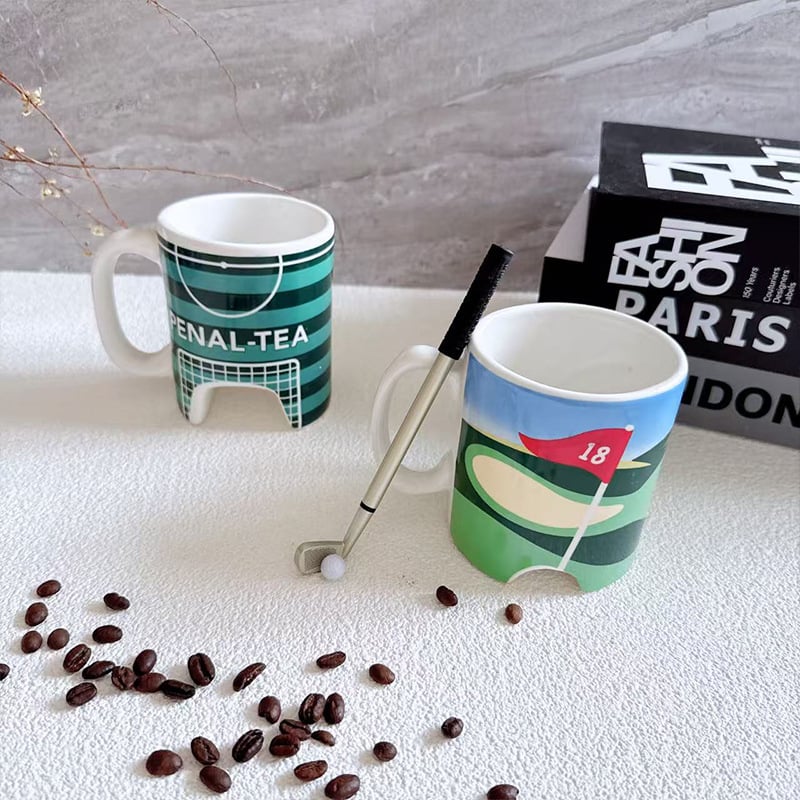 🔥LAST DAY 50% OFF - Golf-Themed Interactive Mug Set