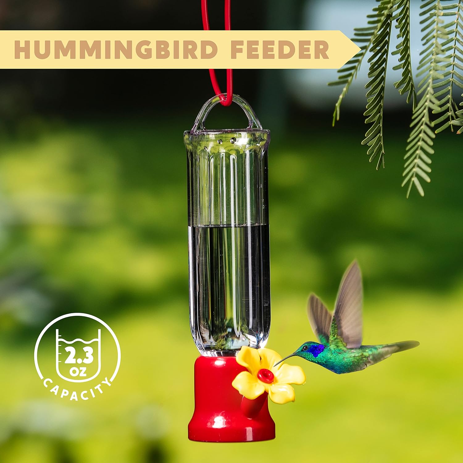 🐦Hummingbird Feeders- 100% Non Toxic- Reusable❤️