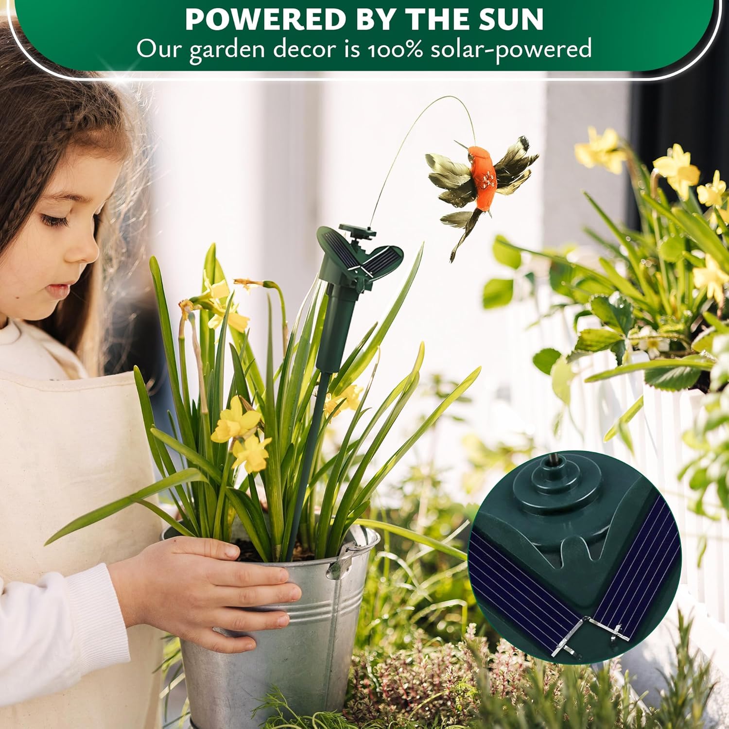 Fluttering Solar Butterfly Garden Stakes