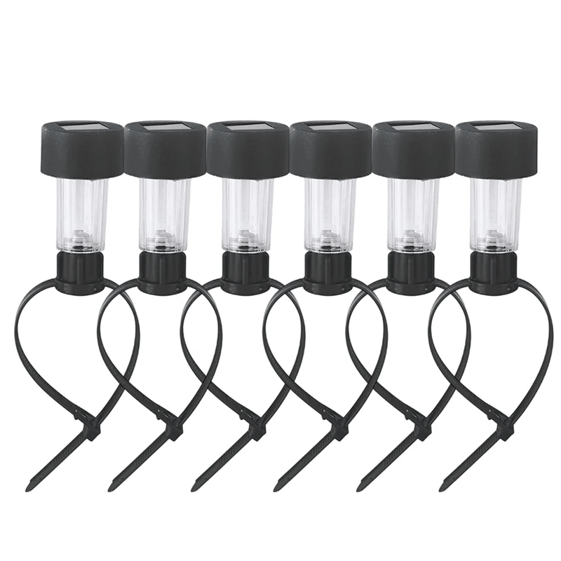Solar Tie Lights with Clips - for Lawn, Garden, Yard, Outdoor Wedding Decoration & Ambient Landscape Lighting