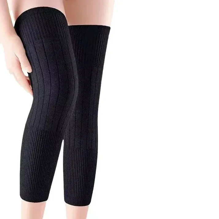 Thermal Cashmere Knee Warmers – Stretchy & Warm Support Pads (100% Pure Cashmere)