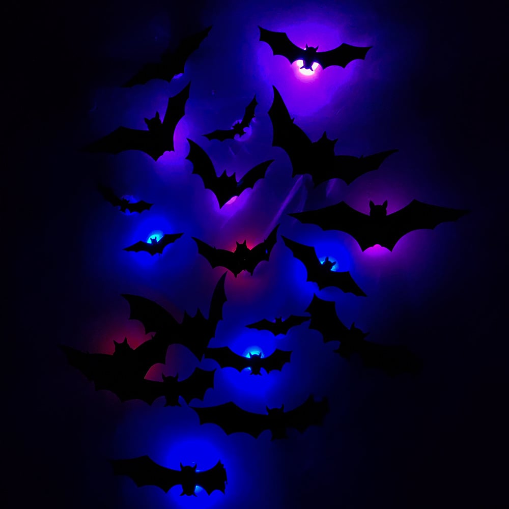 3D Bat Design LED Decoration