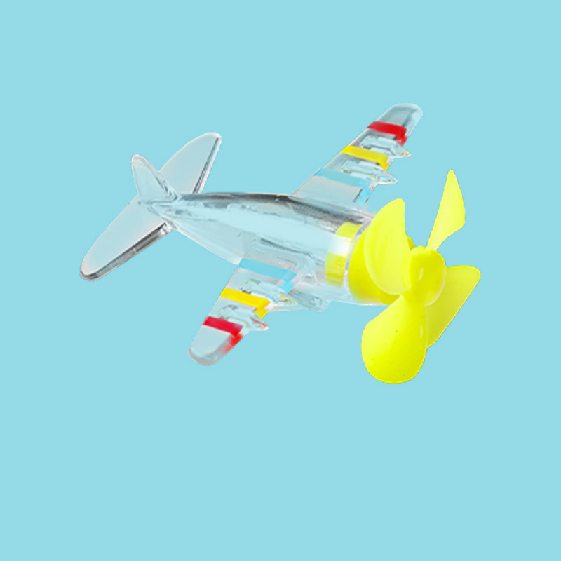 ✨Spinning Mini Airplane🛫 – Lights Up & Propeller Moves with Wind✨