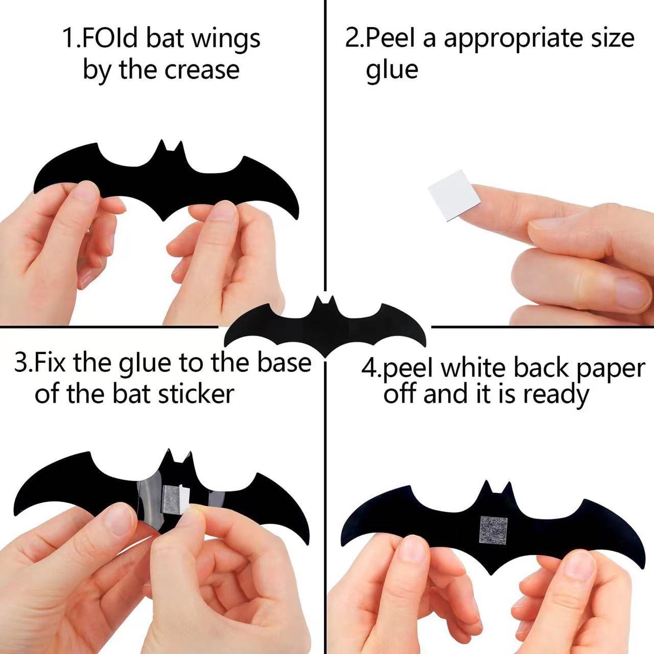 DIY Flying Bat 🦇– Halloween Levitating Decoration🔥