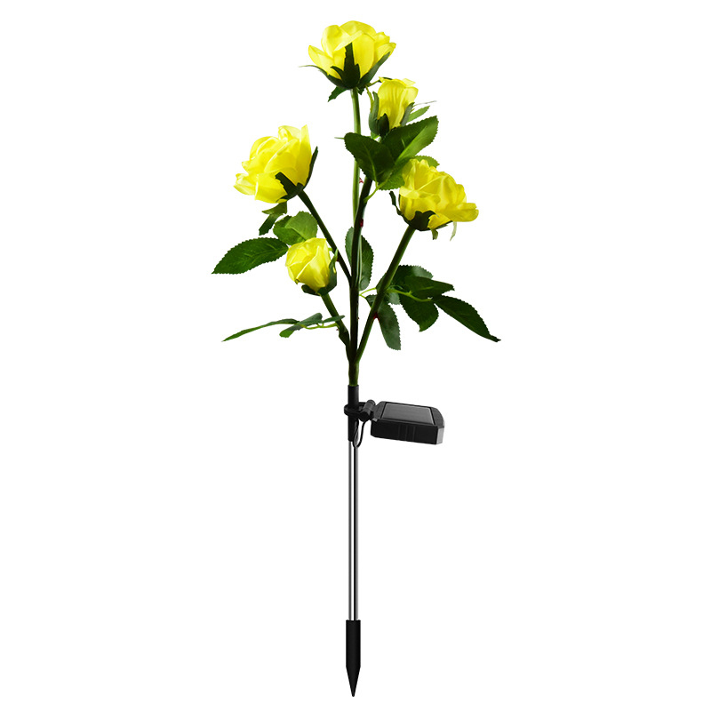 🔥Hot Sale-49% OFF🔥Outdoor Solar Rose Light 🌷