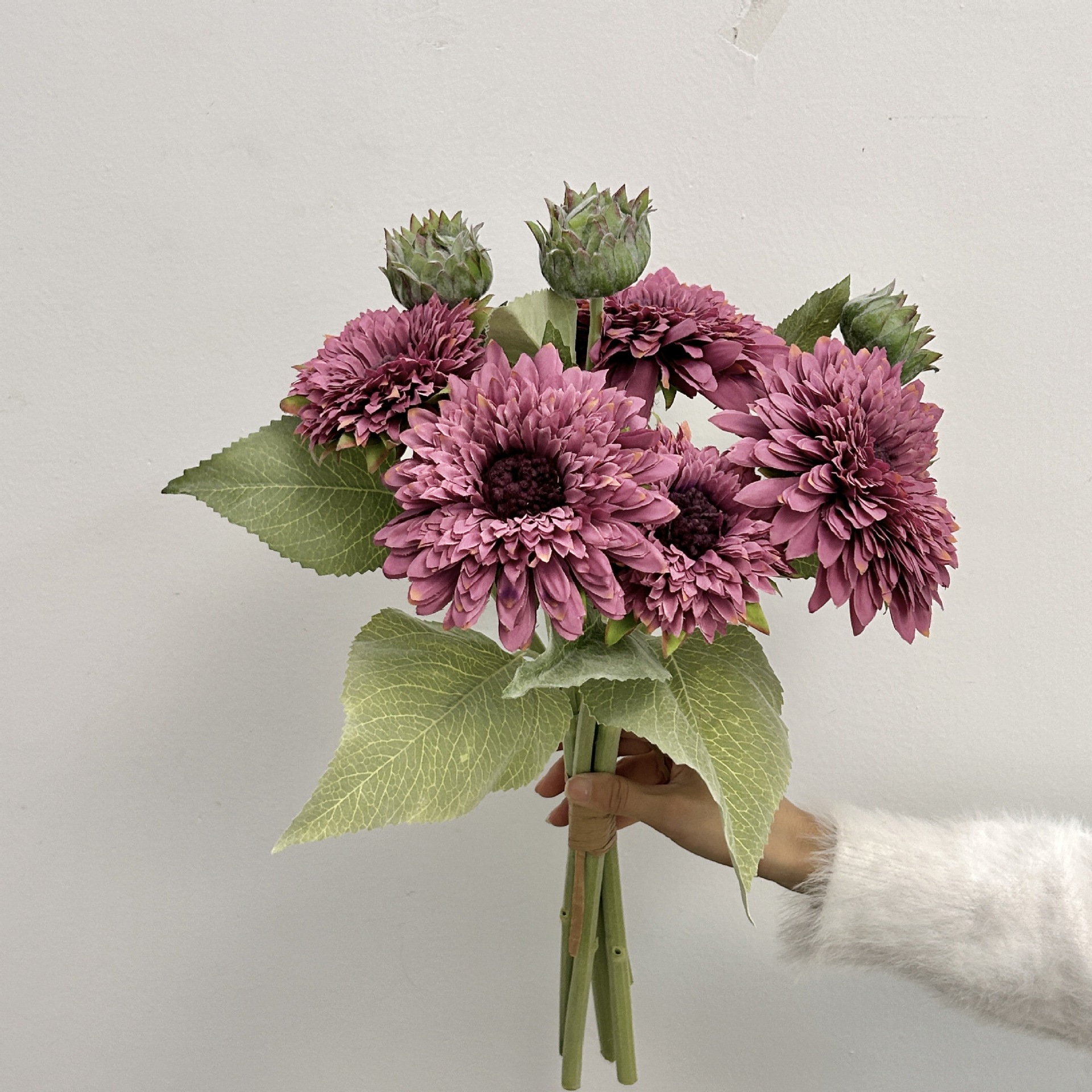 Artificial Teddy Bear Sunflower