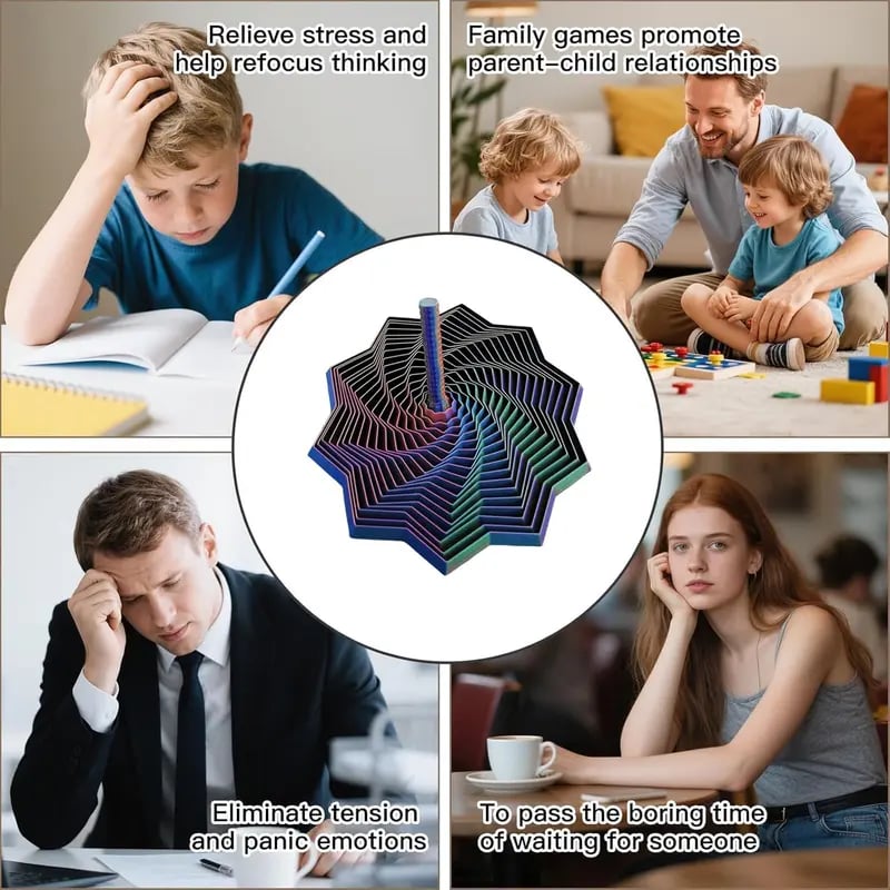 🌟3D Printed Expanded Sensory Fidget Star