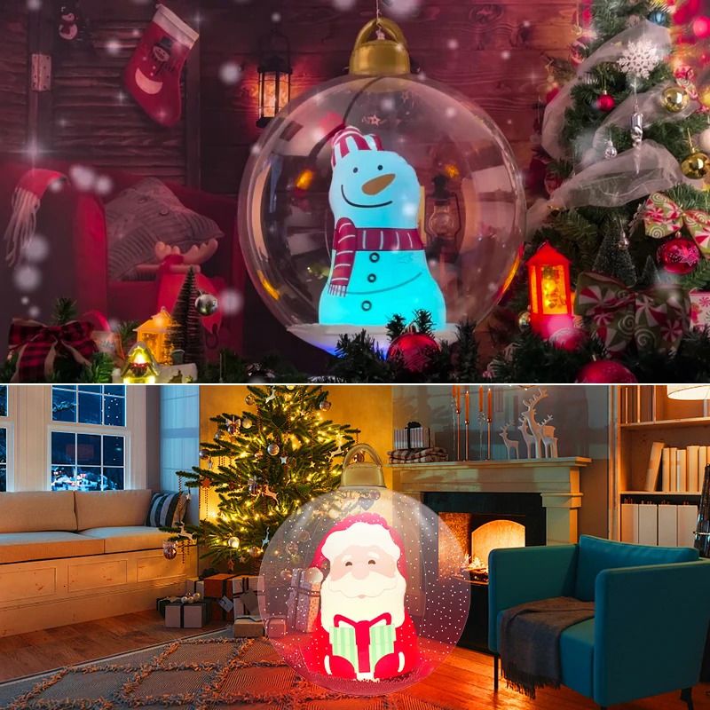 🎅Christmas Hot Sale -Outdoor Christmas PVC inflatable Decorated Ball🎄