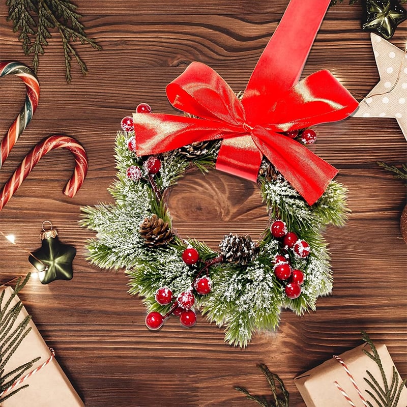 Flash Sale⚡ 50K+ SOLD! Almost Gone-💥🎁Christmas Mini Window Wreaths