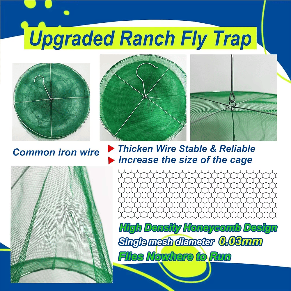 FAST FLY CATCHER - 100% NON TOXIC - REUSABLE
