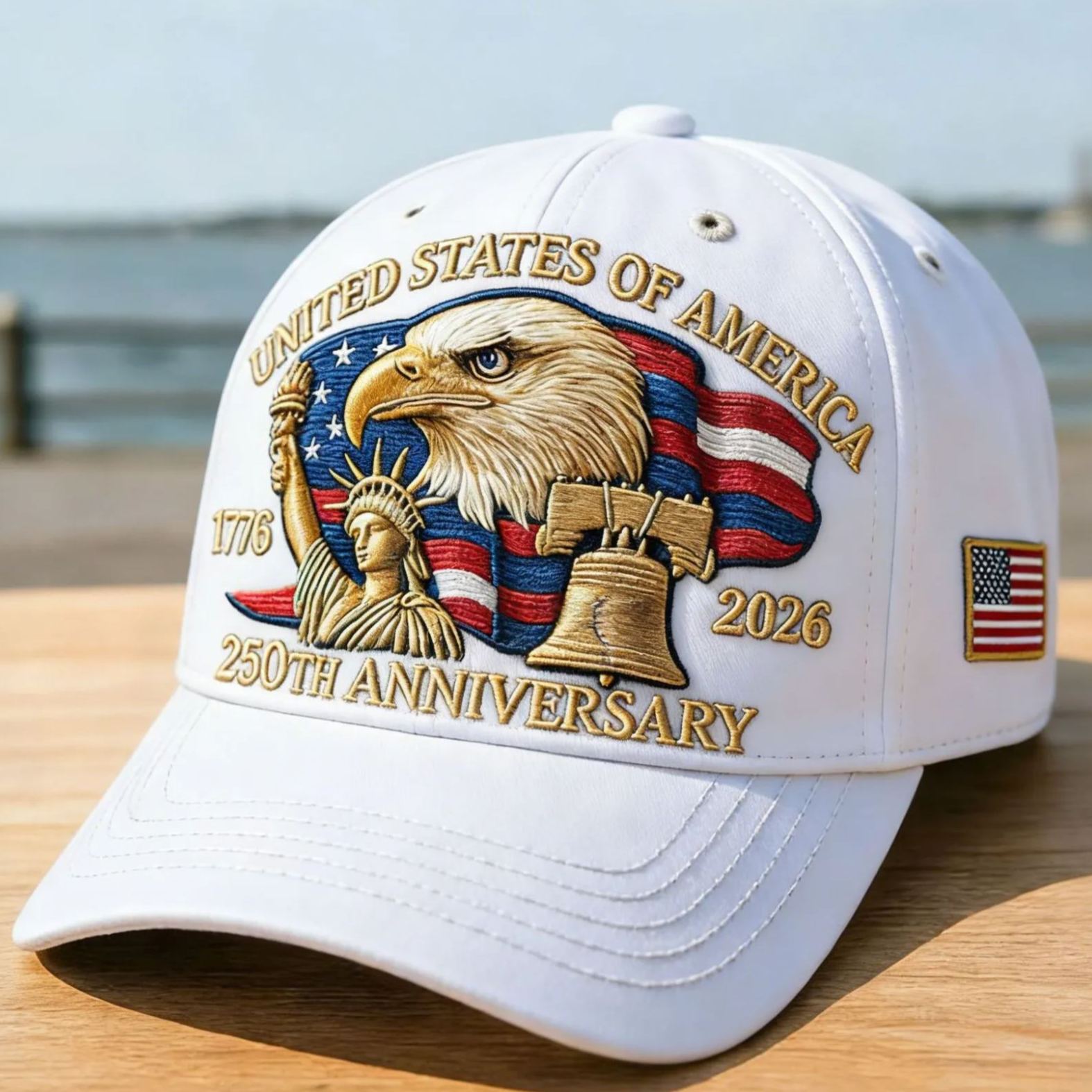 Eagle & Liberty – United States 250th Anniversary Hat