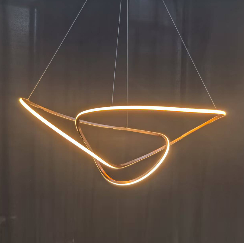 Crystal Staircase Pendant Light