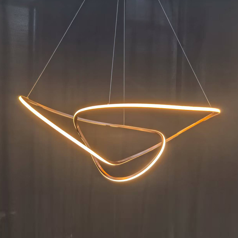 Crystal Staircase Pendant Light