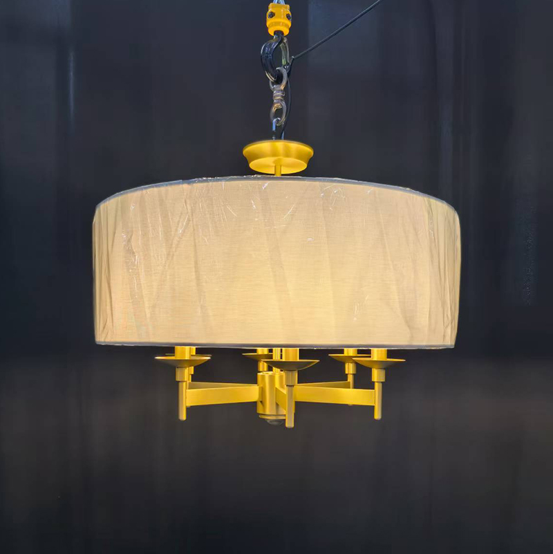 Brass 19 Lights Entryway Pendant Light