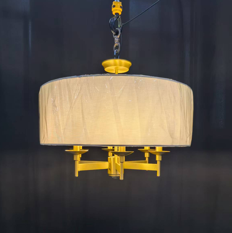 Brass 19 Lights Entryway Pendant Light