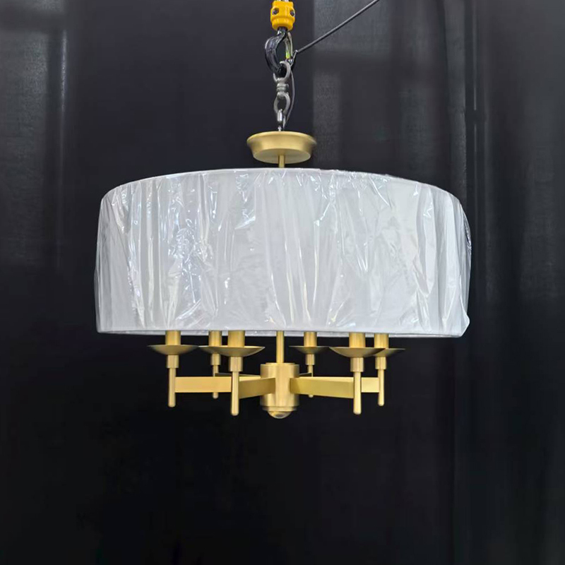 Brass 19 Lights Entryway Pendant Light