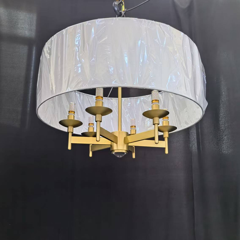 Brass 19 Lights Entryway Pendant Light