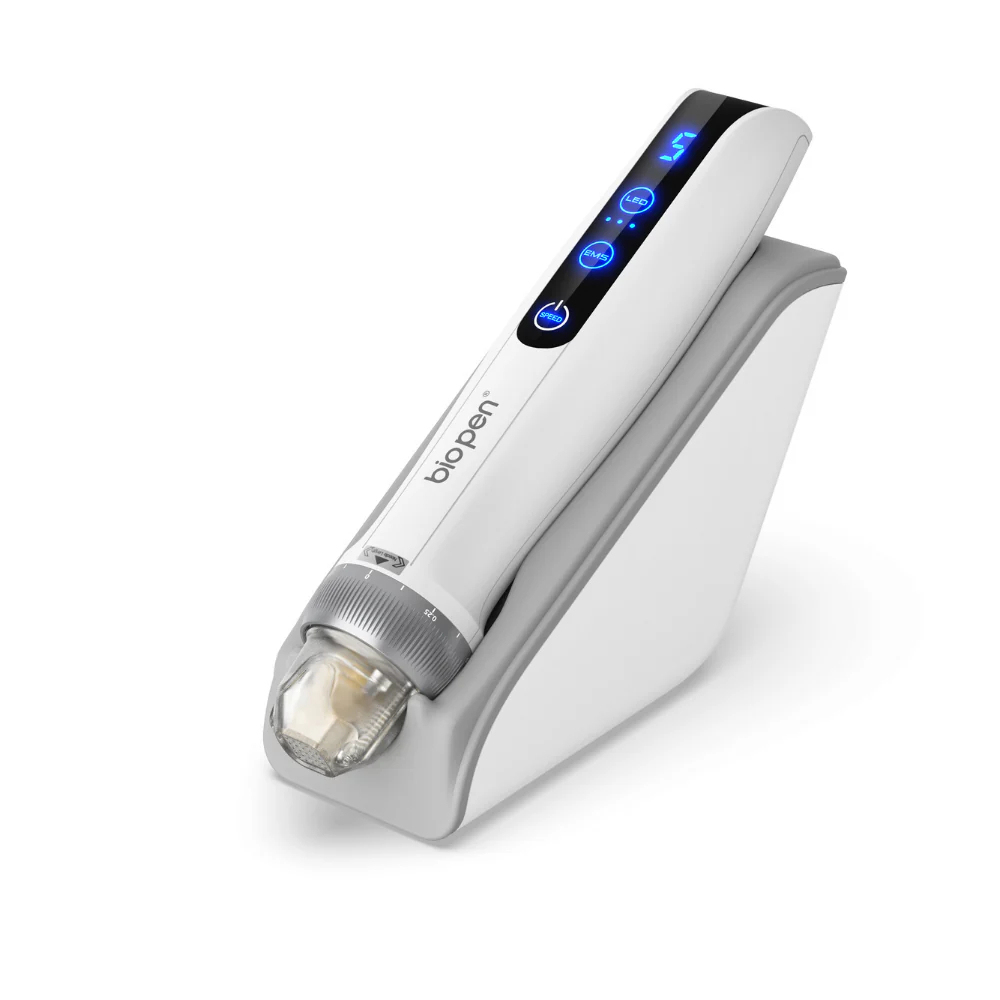 Bio Pen Q2 By Dr. Pen 3-in-1 Microneedling Pen With LED Light Therapy and Microcurrent