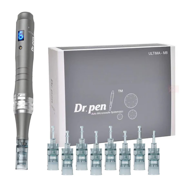 Dr. Pen M8 Wireless Microneedling Pen Kit - Includes 10