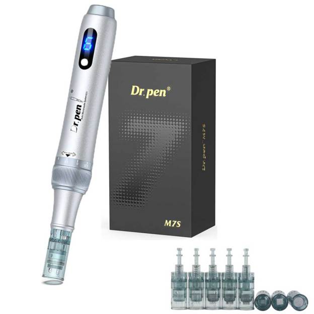 Dr. Pen M7S Microneedling Pen Including 10 Cartridges